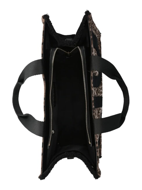 ANIMALIER Sac &agrave; main avec bandouli&egrave;re animalier - Sacs pour Femme