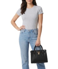 MICHAEL KORS HAMILTON MODERNE Sac &agrave; main avec bandouli&egrave;re noir - Sacs pour Femme - 2
