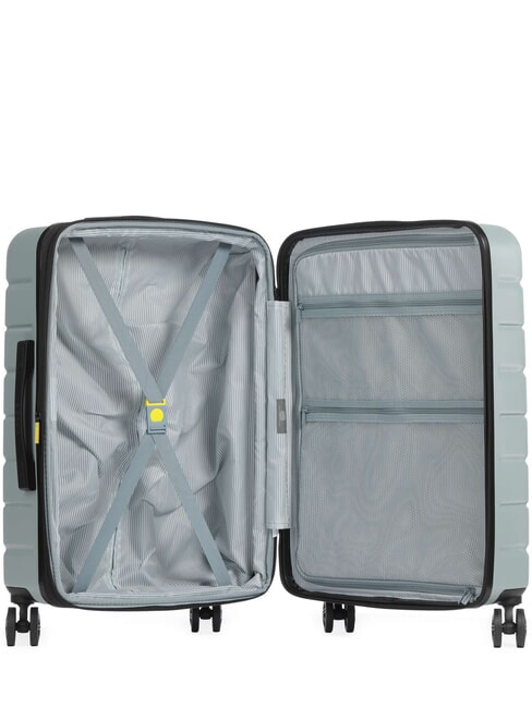 AIR ARMOUR Chariot &agrave; roulettes moyen, extensible vert sauge - Valises Rigides