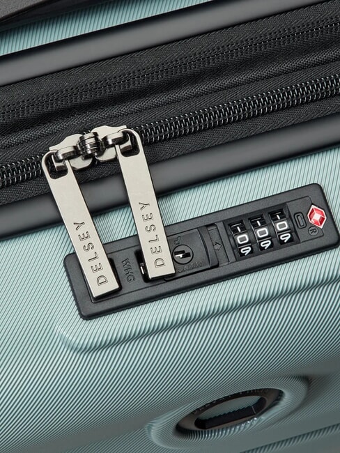 AIR ARMOUR trolley extensible pour bagage &agrave; main vert sauge - Valises cabine