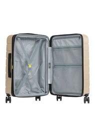 DELSEY AIR ARMOUR Chariot &agrave; roulettes moyen, extensible ivoire - Valises Rigides - 2