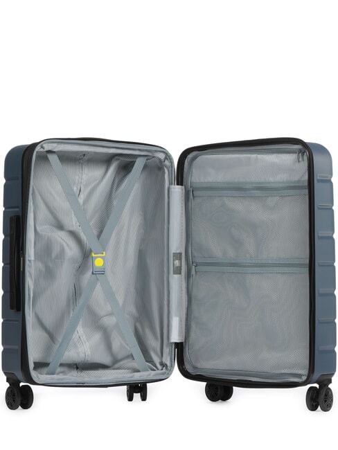 AIR ARMOUR Chariot &agrave; roulettes moyen, extensible plomb - Valises Rigides