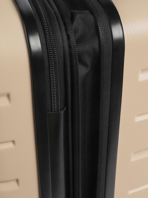 AIR ARMOUR trolley extensible pour bagage &agrave; main ivoire - Valises cabine