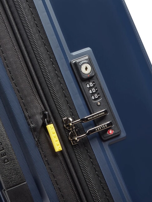 LUTECE SE Grand chariot extensible bleu - Valises Rigides