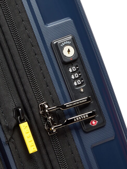 LUTECE SE trolley extensible pour bagage &agrave; main bleu - Valises cabine