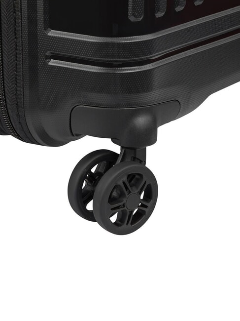LUTECE SE trolley extensible pour bagage &agrave; main Noir - Valises cabine