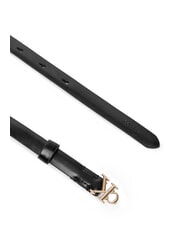 CALVIN KLEIN ROUND CK BUCKLE ceinture en cuir - Ceintures