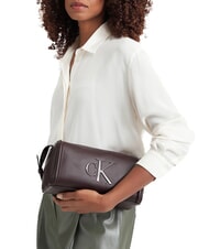 CALVIN KLEIN BOLD CK Sac &agrave; main avec bandouli&egrave;re truquer - Sacs pour Femme - 2