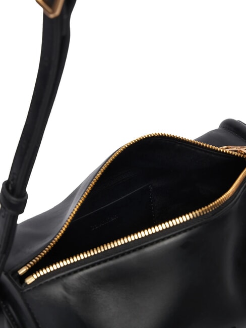 BOLD CK Sac &agrave; main avec bandouli&egrave;re sur noir - Sacs pour Femme