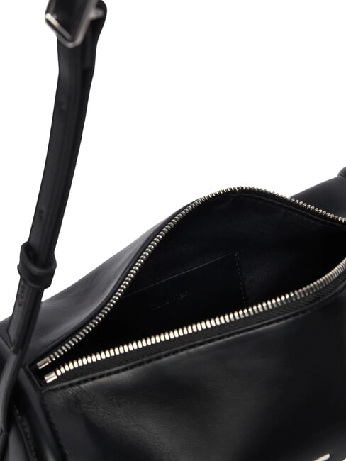 BOLD CK Sac &agrave; main avec bandouli&egrave;re noir et blanc - Sacs pour Femme