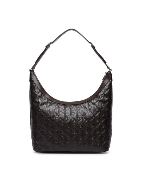 EMBLEM AOP sac bandouli&egrave;re argent d&eacute;licieux/antique - Sacs pour Femme
