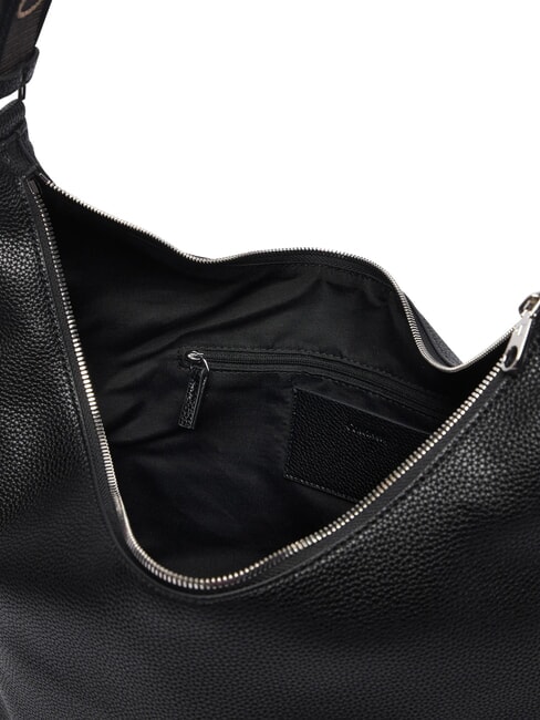 WEBBING sac bandouli&egrave;re sur noir - Sacs pour Femme
