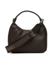 CALVIN KLEIN WEBBING Mini sac &agrave; main avec bandouli&egrave;re argent d&eacute;licieux/antique - Sacs pour Femme - 3