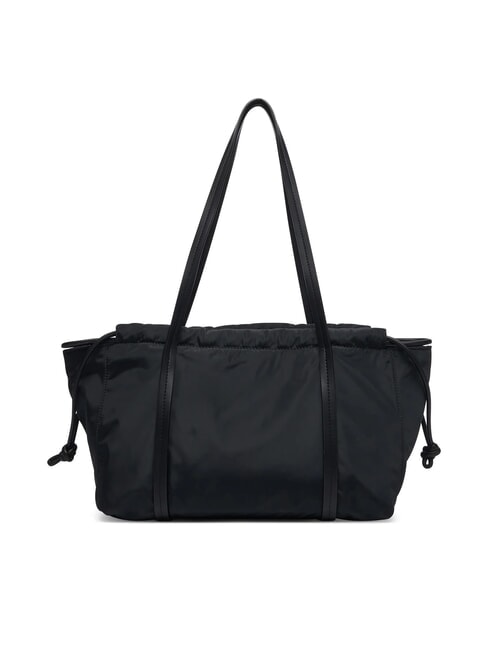 NYLON Sac &agrave; provisions sur noir - Sacs pour Femme