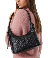 CALVIN KLEIN EMBLEM AOP Sac bandouli&egrave;re / sac port&eacute; travers sur noir - Sacs pour Femme - 2