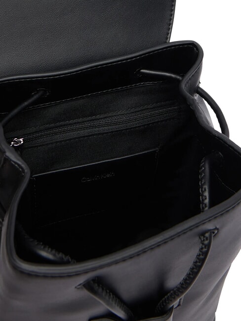 BOLD CK Mini sac &agrave; dos noir et blanc - Sacs pour Femme