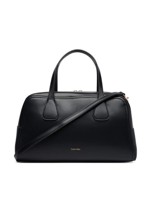 CK MEDIUM Sac &agrave; main avec bandouli&egrave;re sur noir - Sacs pour Femme