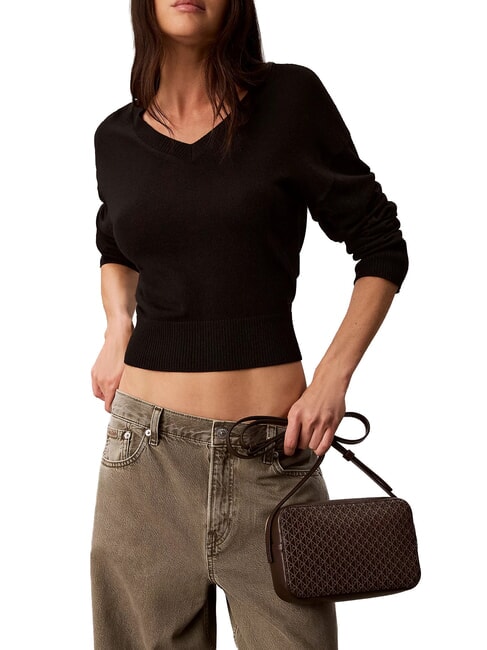 COATED EMBLEM Mini sac bandouli&egrave;re d&eacute;licieux/gland aop - Sacs pour Femme