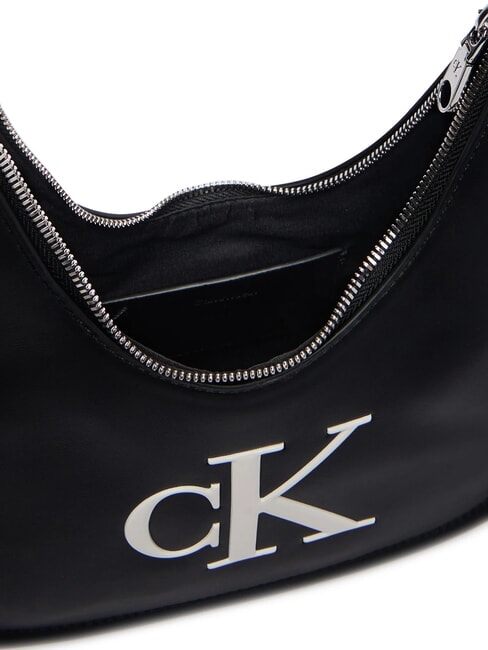 BOLD CK Sac bandouli&egrave;re, avec bandouli&egrave;re noir et blanc - Sacs pour Femme