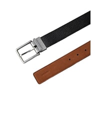 CALVIN KLEIN WARMTH BUCKLE ceinture en cuir - Ceintures