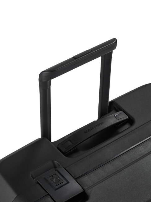 SECURITECH STONE Chariot &agrave; bagages &agrave; main Noir - Valises cabine