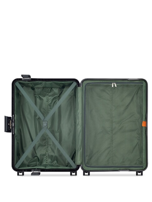 SECURITECH STONE Chariot &agrave; bagages &agrave; main Noir - Valises cabine