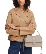 FURLA FLOW M Sac &agrave; main M en cuir lin - Sacs pour Femme - 2