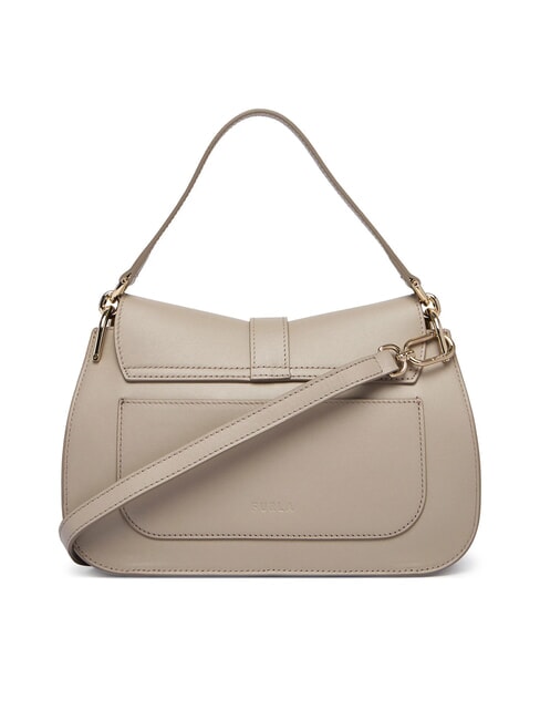 FLOW M Sac &agrave; main M en cuir lin - Sacs pour Femme