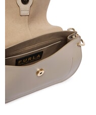 FURLA FLOW M Sac &agrave; main M en cuir lin - Sacs pour Femme - 5