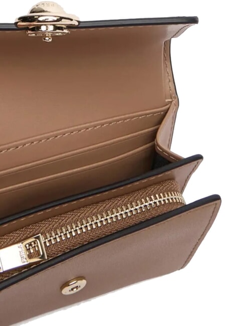 SFERA portefeuille en cuir caramel + dessert int. - Portefeuilles Femme