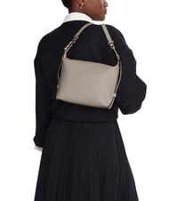 FURLA TONIE  Mini sac bandouli&egrave;re en cuir vanille - Sacs pour Femme - 2