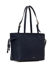 FURLA AVA Sac cabas moyen en cuir bleu encre + bleu encre int&eacute;rieur. - Sacs pour Femme - 2