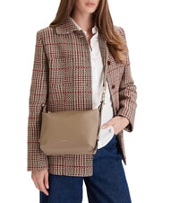 FURLA TONIE  Mini sac bandouli&egrave;re en cuir gr&egrave;ge - Sacs pour Femme - 2