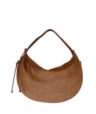 COCCINELLE THESS CORDUROY Sac bandouli&egrave;re maxi Cognac - Sacs pour Femme - 3