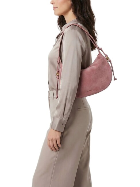THESS SUEDE BIM sac bandouli&egrave;re Rose d'hiver - Sacs pour Femme