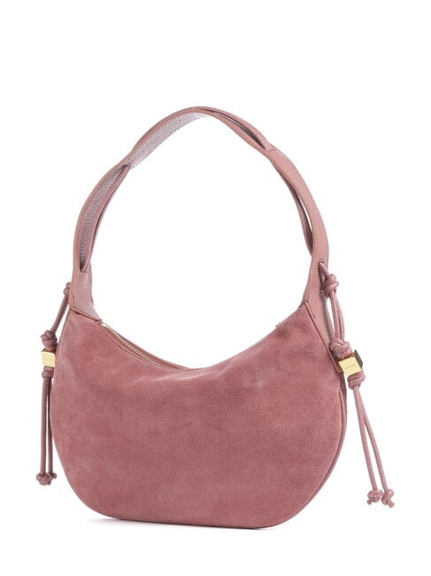 THESS SUEDE BIM sac bandouli&egrave;re Rose d'hiver - Sacs pour Femme