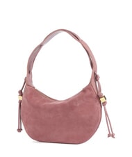 COCCINELLE THESS SUEDE BIM sac bandouli&egrave;re Rose d'hiver - Sacs pour Femme - 3