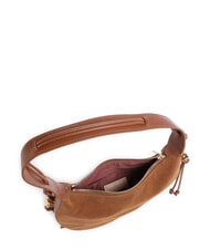 COCCINELLE THESS SUEDE BIM sac bandouli&egrave;re Cognac - Sacs pour Femme - 4