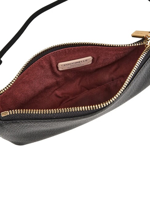 C-ME CHAIN sac bandouli&egrave;re Noir - Sacs pour Femme
