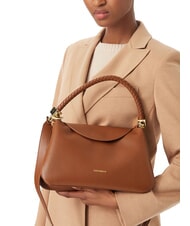 COCCINELLE TIGGY Sac &agrave; main avec bandouli&egrave;re Cognac - Sacs pour Femme - 2