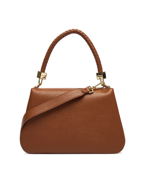 TIGGY Sac &agrave; main avec bandouli&egrave;re Cognac - Sacs pour Femme