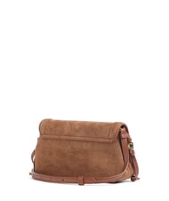 COCCINELLE THESS SUEDE BIM Mini sac bandouli&egrave;re Cognac - Sacs pour Femme - 3