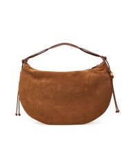 COCCINELLE THESS SUEDE BIM Sac bandouli&egrave;re maxi en cuir Cognac - Sacs pour Femme - 3