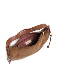 COCCINELLE THESS CORDUROY sac bandouli&egrave;re Cognac - Sacs pour Femme - 4