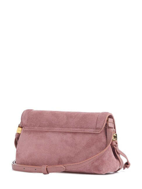 THESS SUEDE BIM Mini sac bandouli&egrave;re Rose d'hiver - Sacs pour Femme
