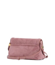 COCCINELLE THESS SUEDE BIM Mini sac bandouli&egrave;re Rose d'hiver - Sacs pour Femme - 3