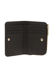 COCCINELLE METALLIC SOFT Petit portefeuille en cuir boue - Portefeuilles Femme - 2