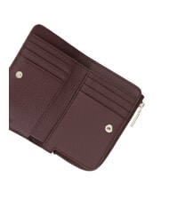 COCCINELLE METALLIC SOFT Petit portefeuille en cuir baie - Portefeuilles Femme - 2