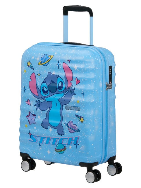 WAVEBREAKER DISNEY  Chariot &agrave; bagages &agrave; main univers de Stitch - Valises cabine
