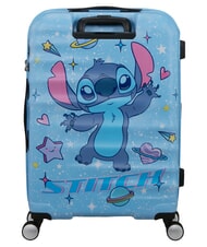 AMERICAN TOURISTER WAVEBREAKER DISNEY  Chariot moyen  univers de Stitch - Valises Rigides - 5